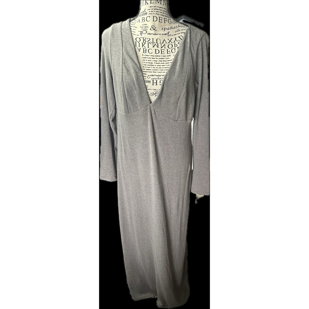 Wild Fable Women's Long Sleeve Slit Dress Size XL